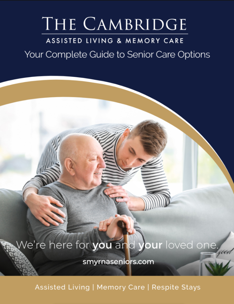GUIDE TO SENIOR CARE OPTIONS eBook poster
